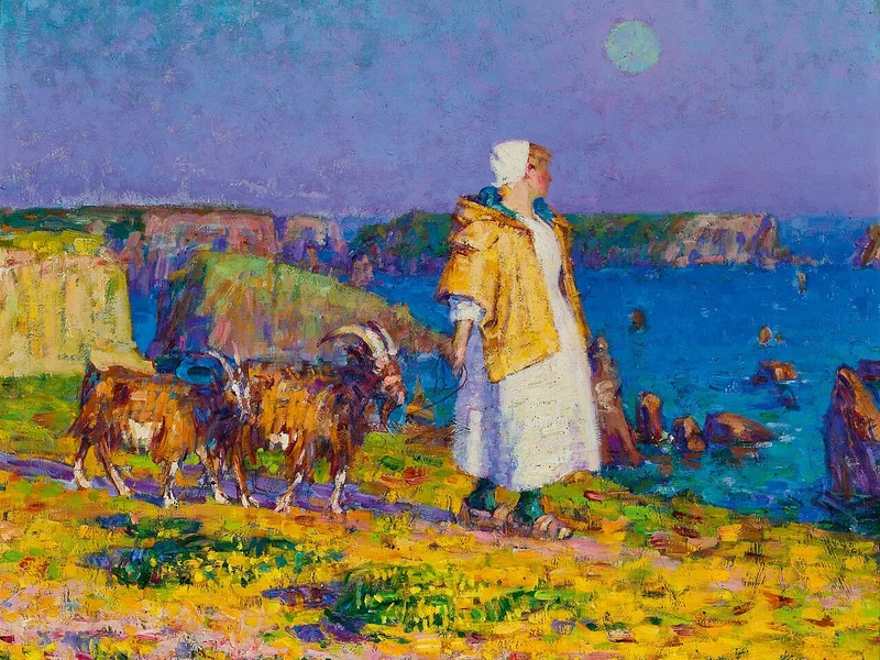 1858-John Peter Russell - Souvenir di Belle-Île